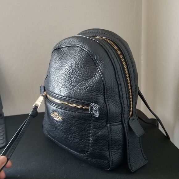 Coach Leather Mini Backpack - Picture 4 of 11